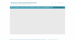 Desktop Screenshot of newtownmedicalathlone.com